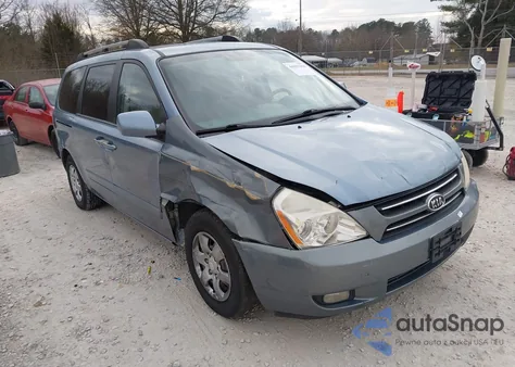 2007 Kia Sedona Lx из США, поврежденный, VIN KNDMB233876191381